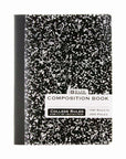 Composition Book C/R Black Marble 100 Ct.