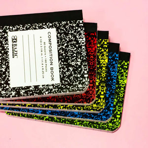 Composition Book Mini Marble 4.5" x 3.25" 80 Ct. (2/Pack)