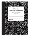 Composition Book C/R Black Marble Premium 100 Ct.