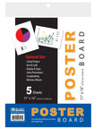 11" X 14" White Poster Board (5/Pack)