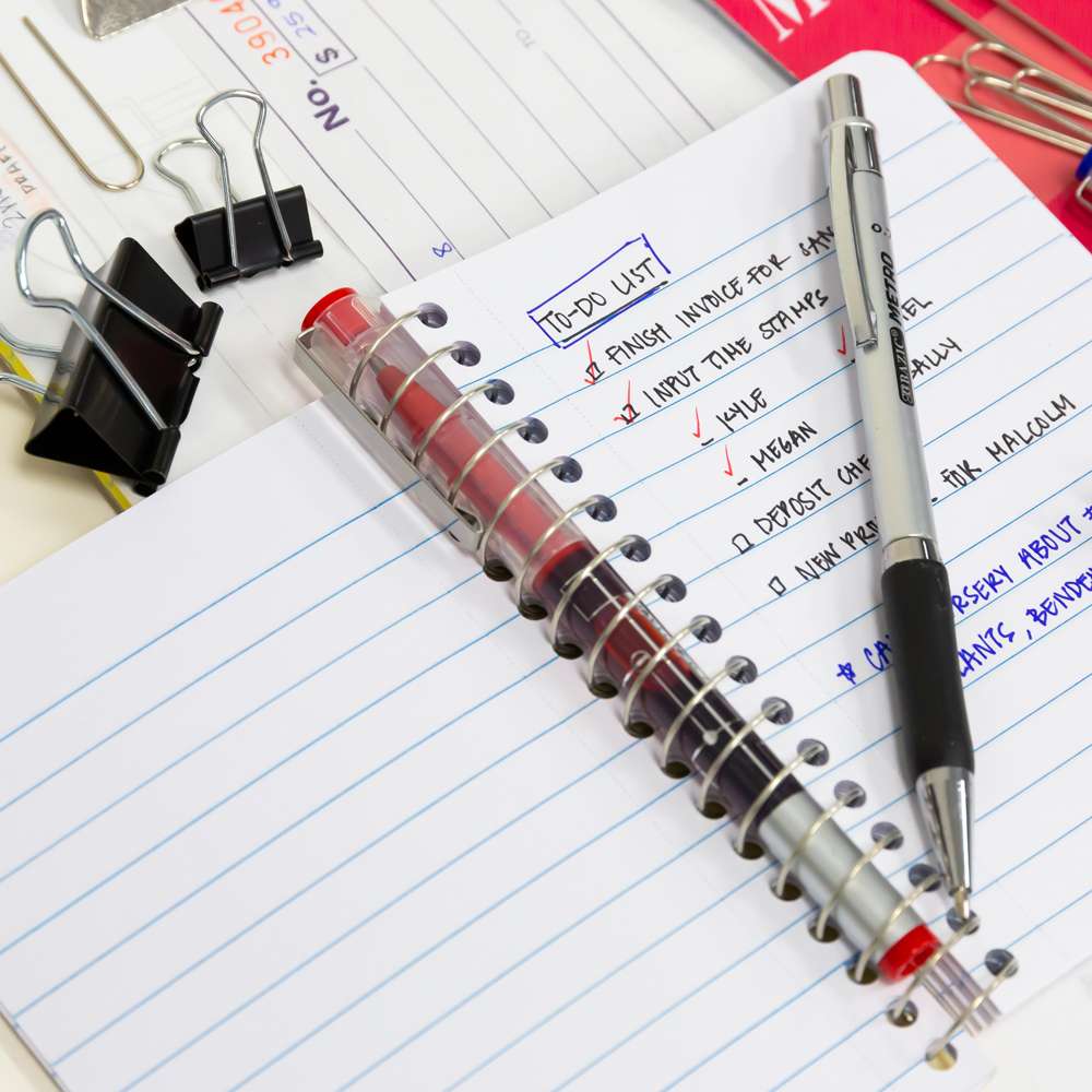 150 Ct. 4" X 5.5" Poly Cover Spiral Fat Book