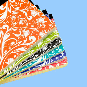 Composition Book Poly Cover Floral 5" x 7" 80 Ct.