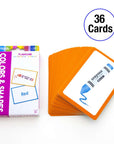 Colors Preschool Flash Cards (36/Pack)