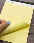 Perforated Writing Pad 5" X 8" 50 Ct.(2/Pack)