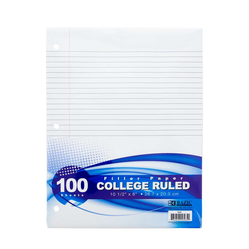 C/R 100 Ct. Filler Paper