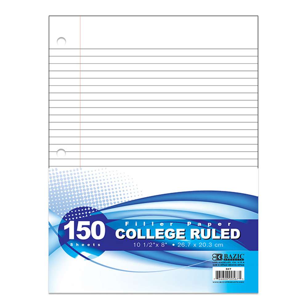 C/R 150 Ct. Filler Paper