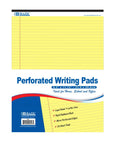 Perforated Writing Pad 8.5" X 11.75" 50 Ct.