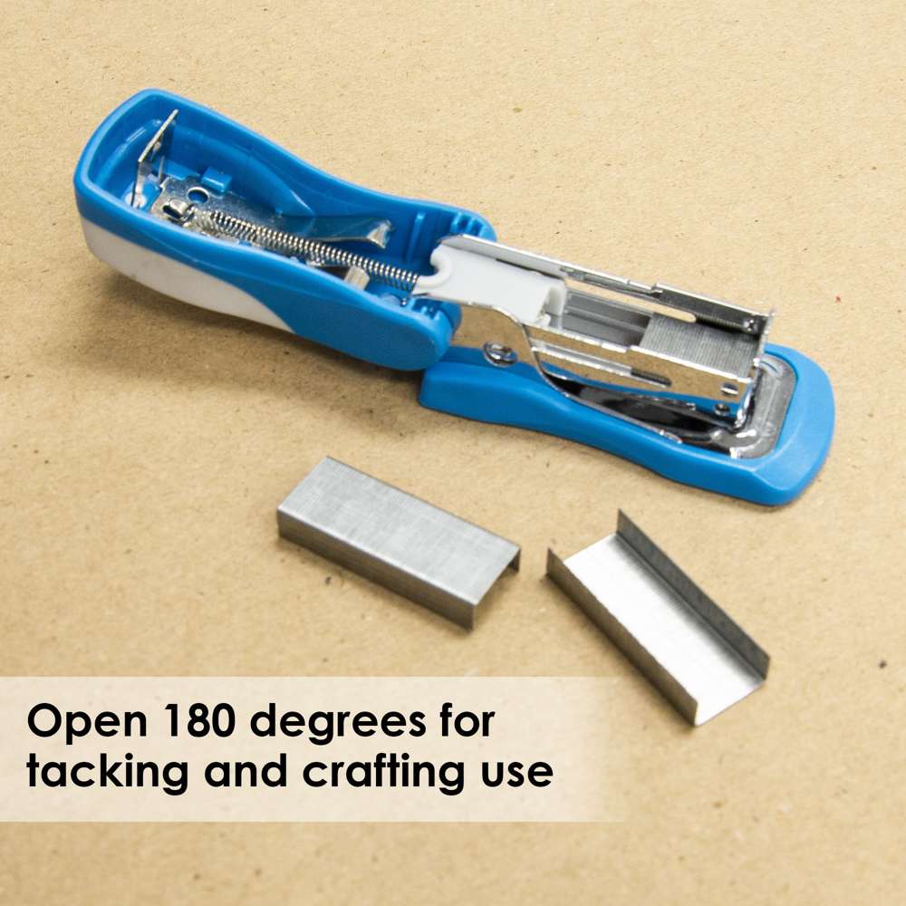 Mini Cushion Grip Standard (26/6) Stapler w/ 500 Ct. Staples