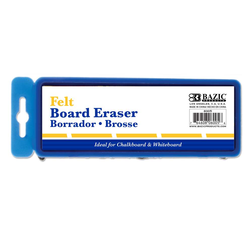 Felt Chalkboard/Whiteboard Eraser w/ Hanger