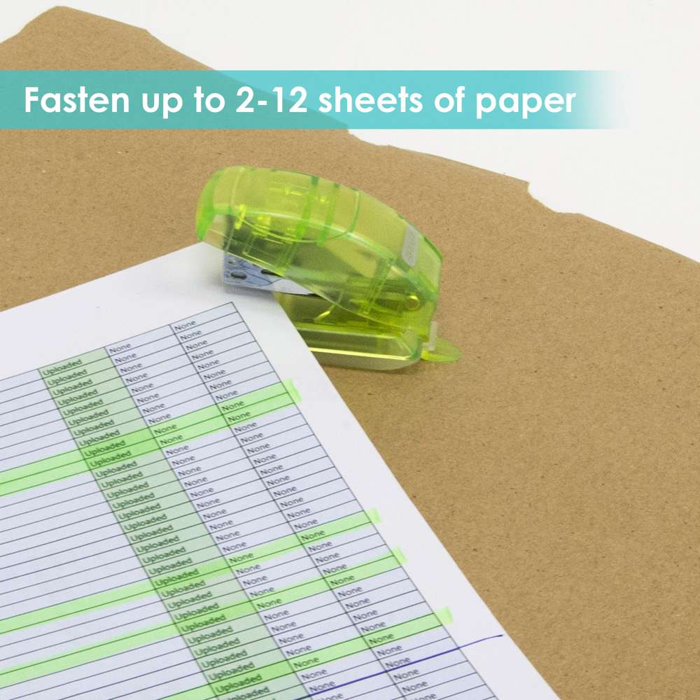 Mini Standard (26/6) Stapler w/ 500 Ct. Staples