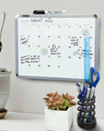 11" X 14" CLASSIQUE Magnetic Dry Erase Calendar Board w/ Marker & 2 Magnets