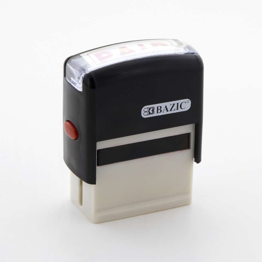 Paid Self Inking Rubber Stamp (Red Ink)