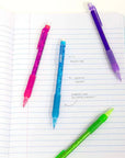Electra Sparkly 0.7 mm Mechanical Pencil w/ Glitter Grip (4/Pk)