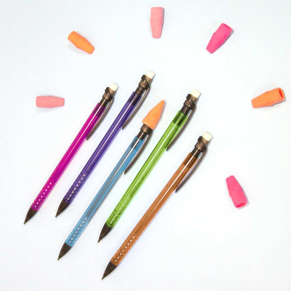 Electra 0.7 mm Fashion Color Mechanical Pencil (5/Pack)