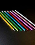 Metallic Glitter Wood Pencil w/ Eraser (8/Pack)