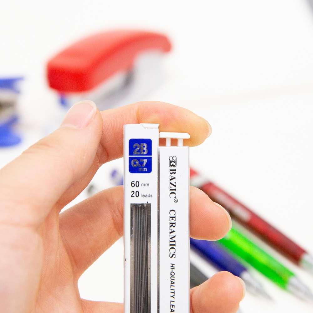 Tri-Angle 0.7 mm Mechanical Pencil w/ Ceramics High-Quality Lead