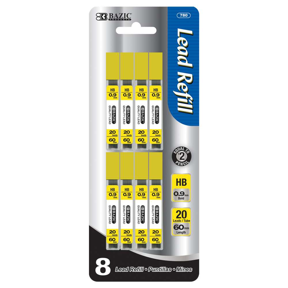 20 Ct. 0.9 mm Mechanical Pencil Lead (8/Pack)