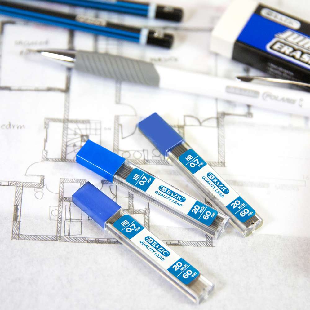 20 Ct. 0.7 mm Mechanical Pencil Lead (8/pack)