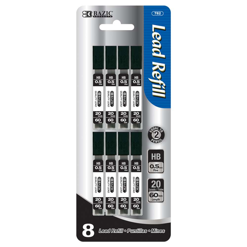 20 Ct. 0.5 mm Mechanical Pencil Lead (8/Pack)