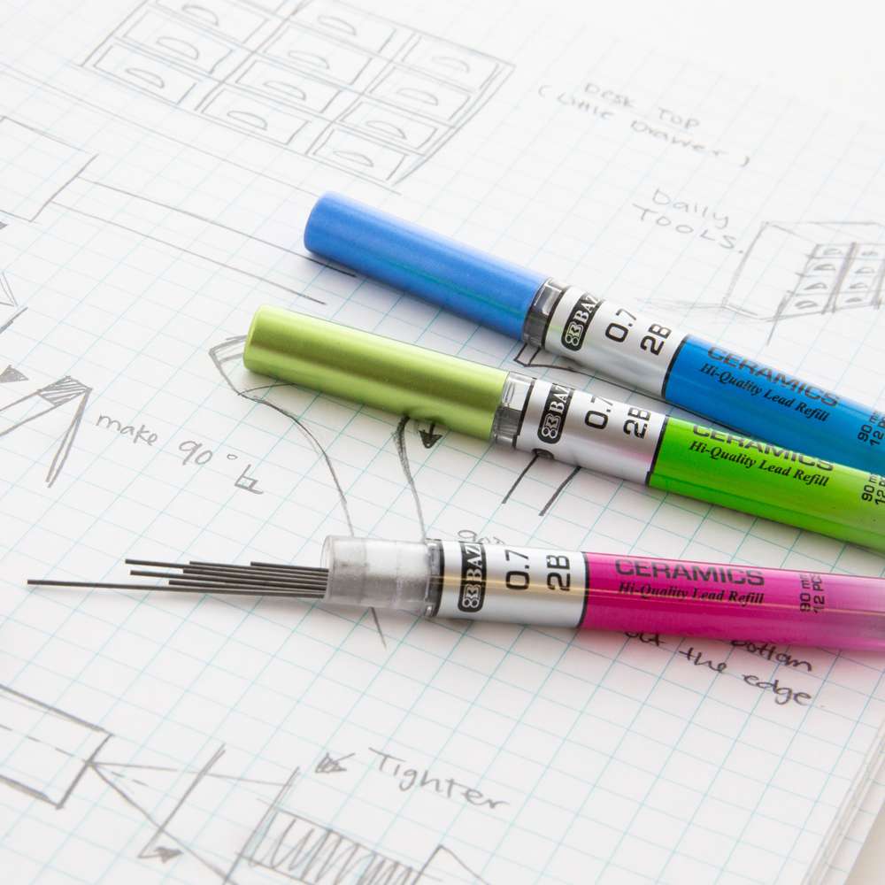 12 Ct. 0.7 mm XL Ceramics High-Quality Mechanical Pencil Lead (3/Pack)
