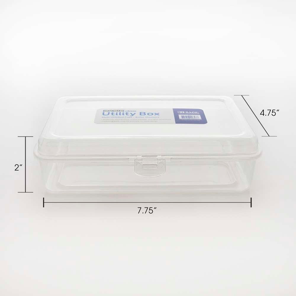Basix Clear Multipurpose Utility Box