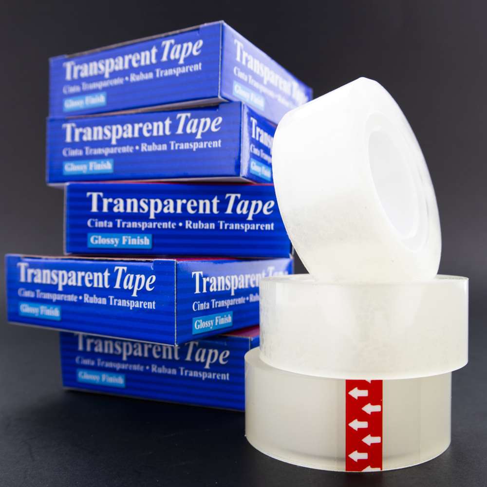 3/4" X 1296" Transparent Tape Refill (12/Pack)