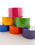 1.88" X 10 Yard Assorted Fluorescent Colored Duct Tape (6 units)