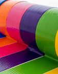1.88" X 10 Yard Assorted Fluorescent Colored Duct Tape (6 units)