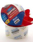 1.88" x 27.3 Yards Super Clear Heavy Duty Shipping Packaging Tape with Dispenser