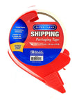 1.88" x 27.3 Yards Super Clear Heavy Duty Shipping Packaging Tape with Dispenser