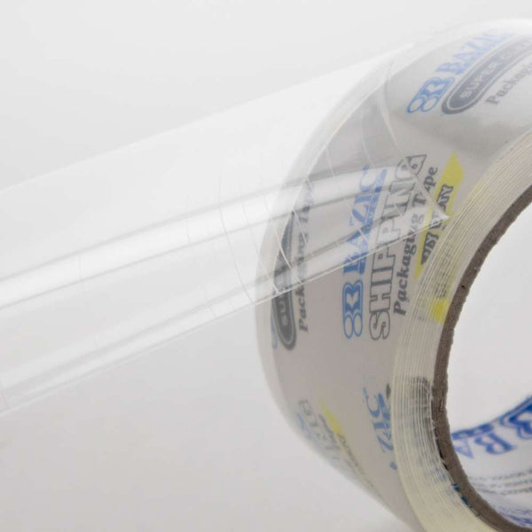 BAZIC Heavy Duty Super Clear Packing Tape 1.88 x 54.6 Yards - Bazicstore