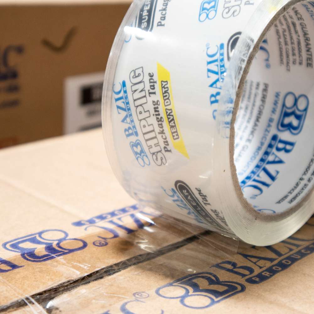 1.88" x 54.6 Yards Super Clear Heavy Duty Shipping Packaging Tape