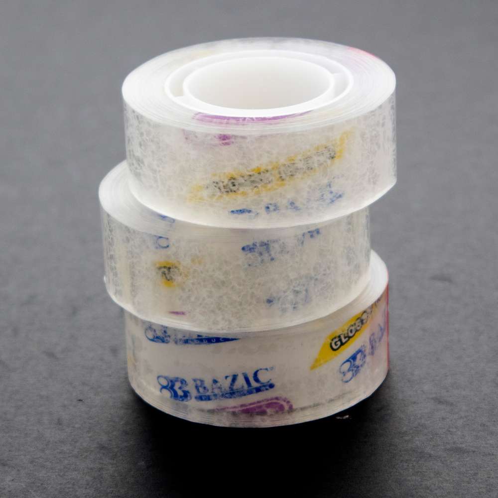 3/4" X 1000" Crystal Clear Tape Refill (3/Pack)