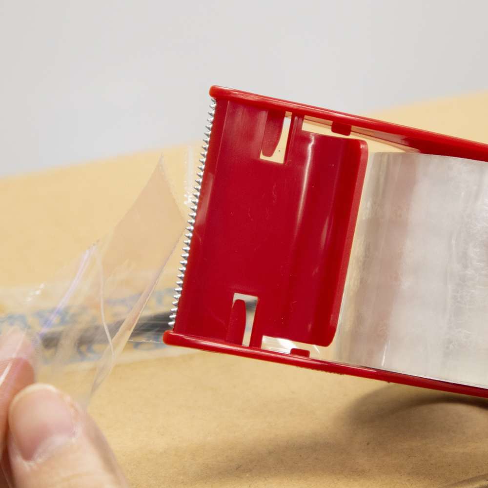 1.88" X 800" Clear Packaging Tape w/ Dispenser