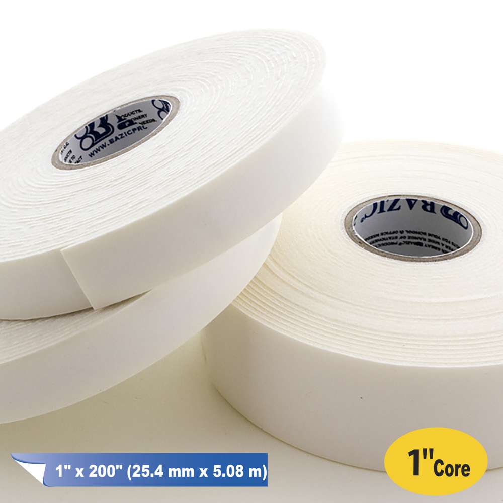 1" X 200" Double Sided Foam Mounting Tape