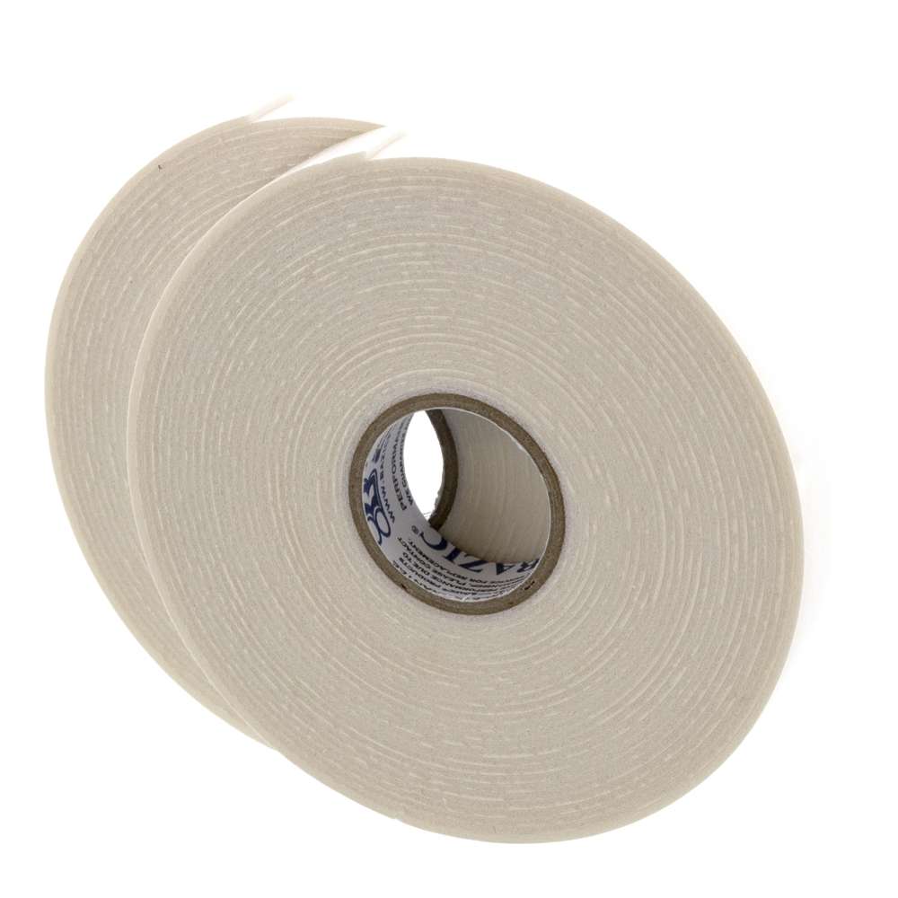 0.5" X 200" Double Sided Foam Mounting Tape (2/Pack)