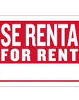 12" X 16" Se Renta Sign