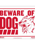 9" X 12" Beware of Dog Sign