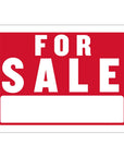 9" X 12" For Sale Sign