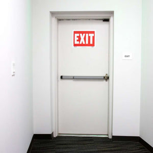 9" X 12" Emergency Exit Sign