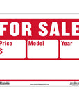 9" X 12" For Sale Sign (2-Line)