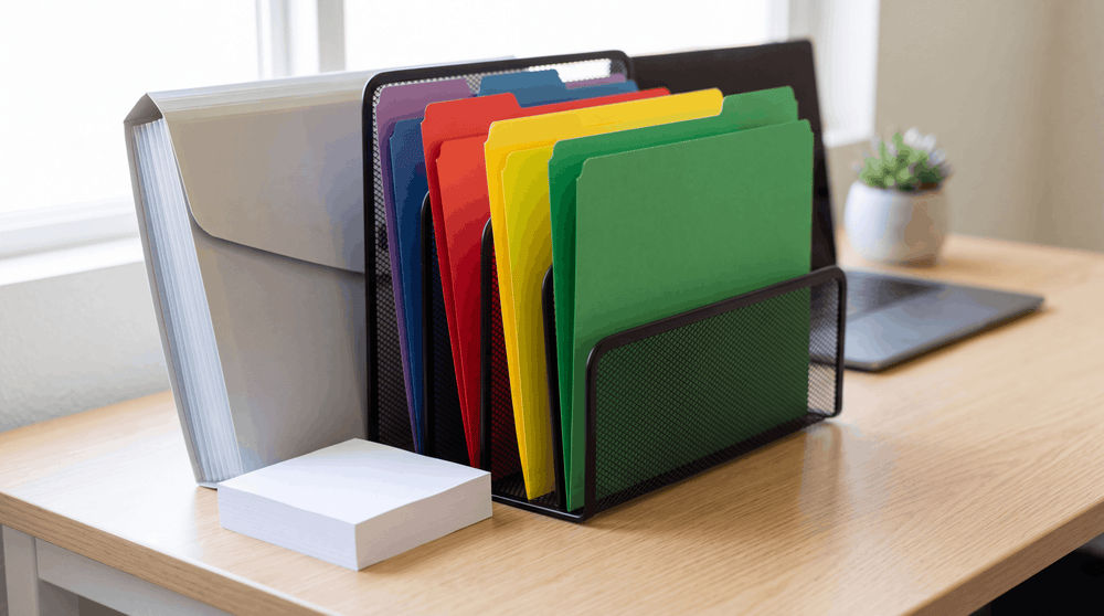 Desk and Paper Organization: A System That Survives Week Two