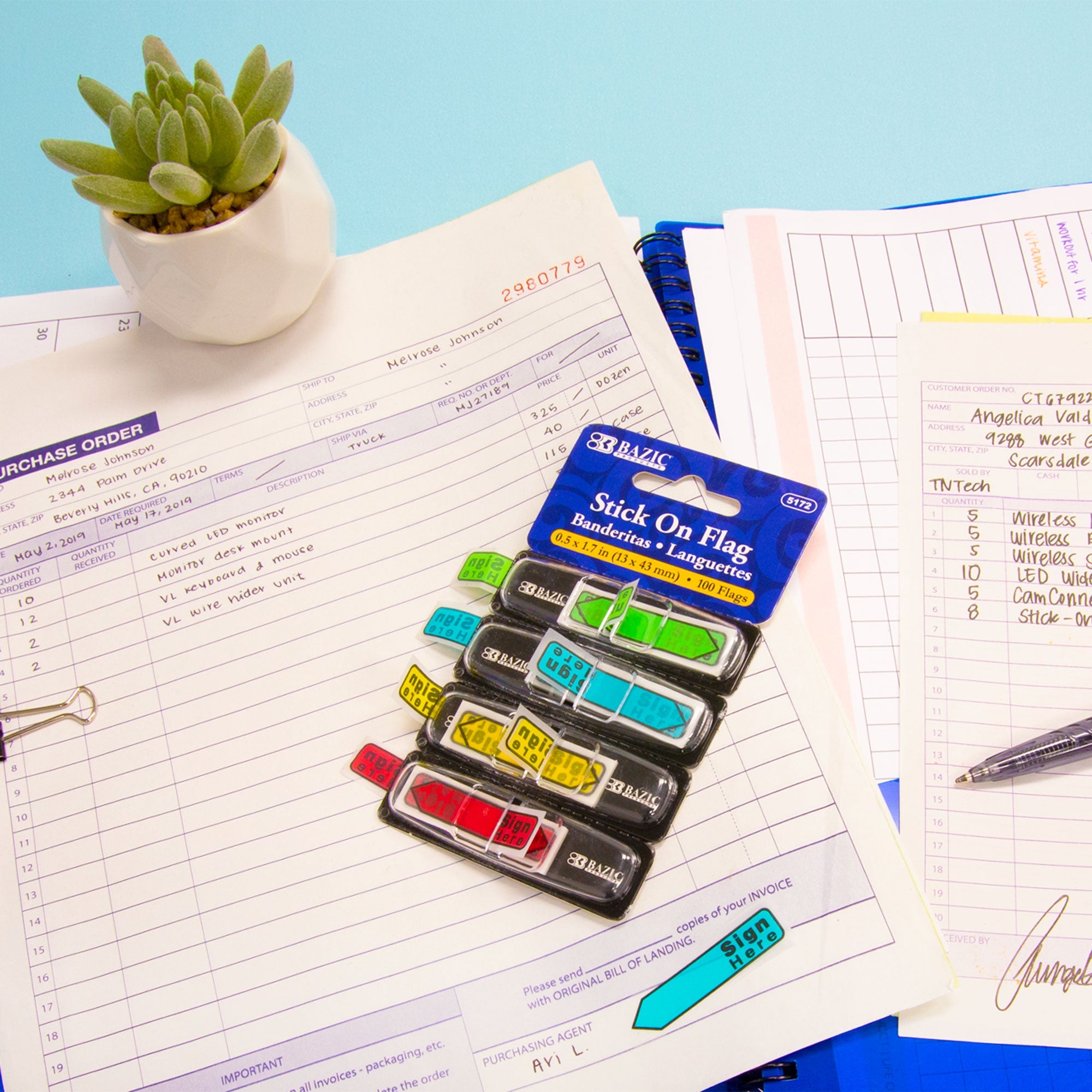 Sticky Notes - Flags – BAZIC Store