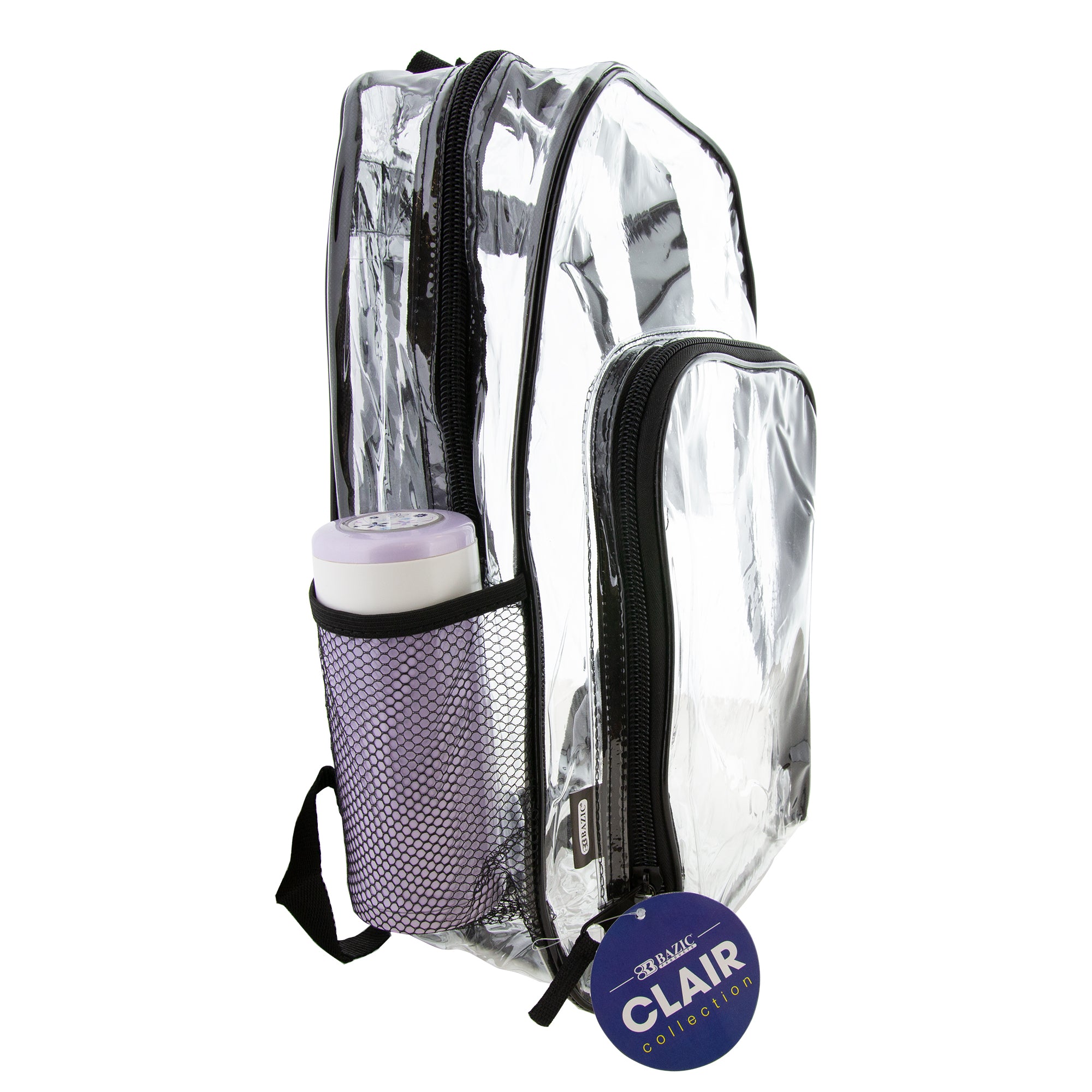 Clair Clear Backpack, 17 in, Stadium Book Bag