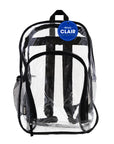 17" Clair Clear Backpack