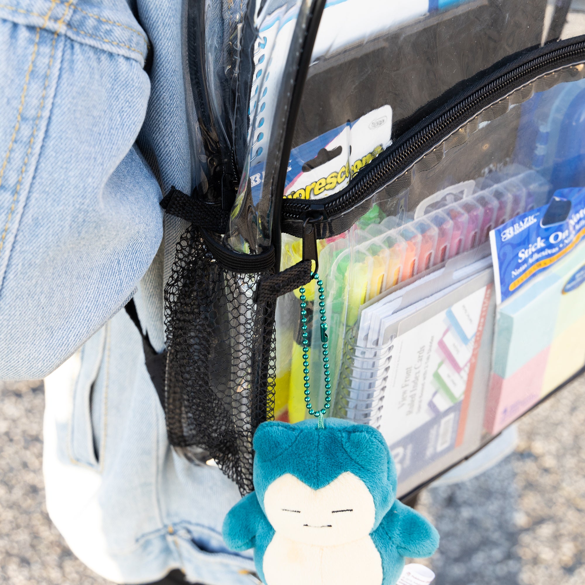 Clair Clear Backpack, 15 in, Stadium Book Bag