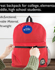 16" Red Basic Backpack