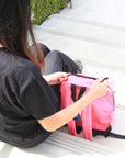 16" Fuchsia Basic Backpack