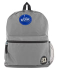 16" Gray Basic Backpack