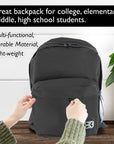 17" Black Classic Backpack